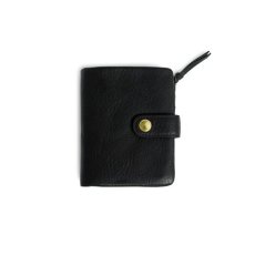 画像1: CINQ/サンク　 二つ折り財布　 ブラック (1)