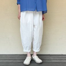 画像5: Gauze#/ガーゼ　 ドライコットン　チャーリーパンツ　 オフホワイト・ベージュ・ブラック (5)