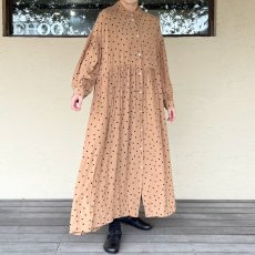 画像1: ROBE de PEAU/ローブデポー　 robe à pois (1)