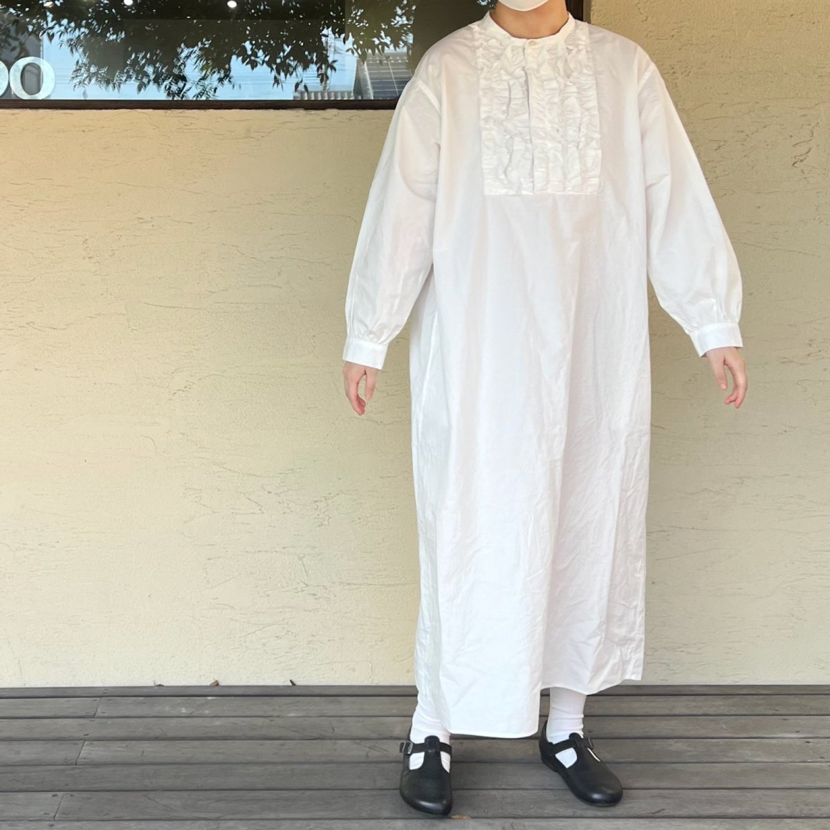 画像2: Gauze#/ガーゼ　 ヴィヴィアンワンピース　 ホワイト (2)