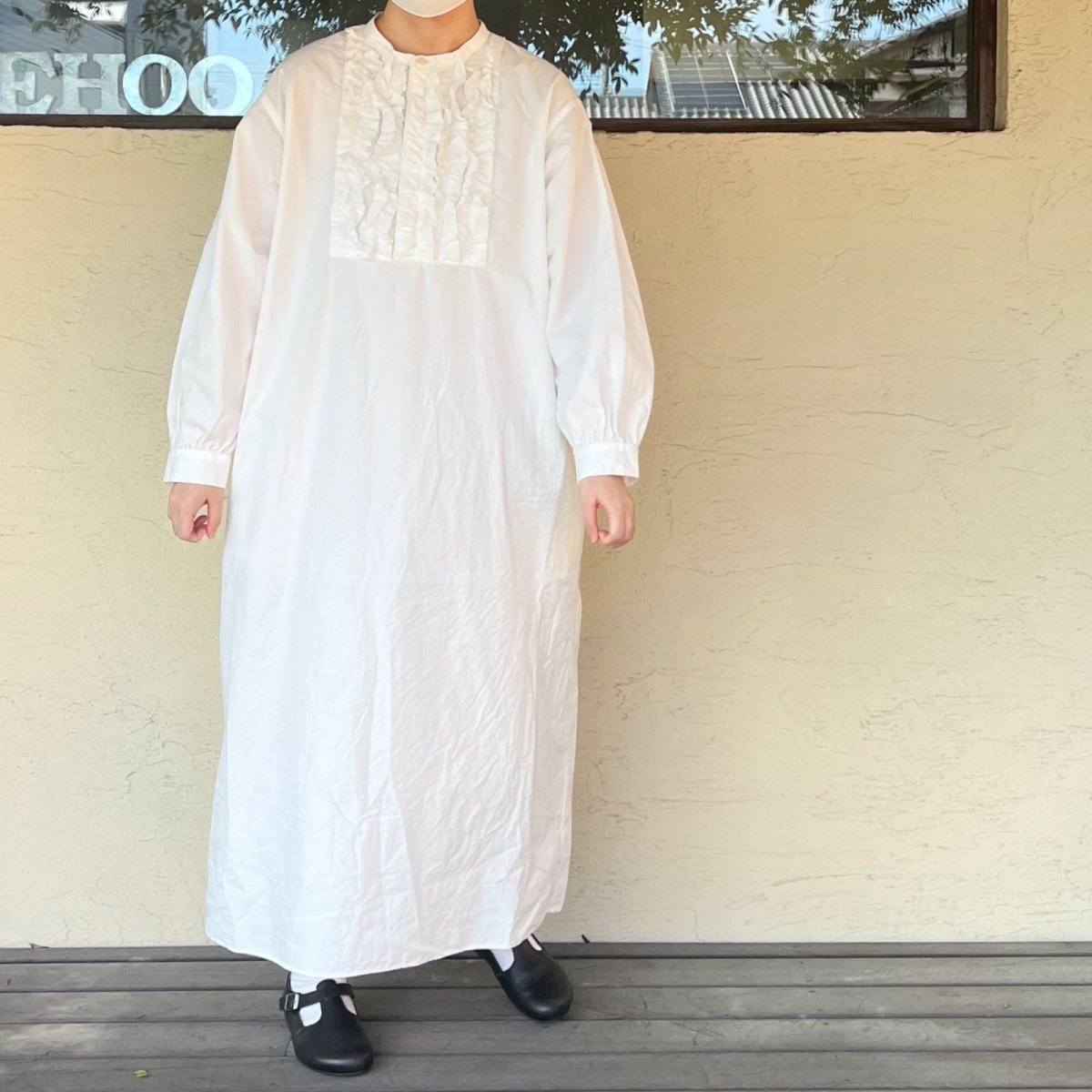 画像9: Gauze#/ガーゼ　 ヴィヴィアンワンピース　 ホワイト (9)