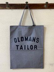 画像1: OLD MAN’S TAILOR/オールドマンズテーラー　 OMTプリントトートバッグ　 ブルー (1)