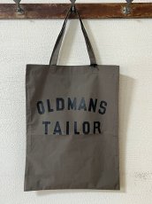 画像1: OLD MAN’S TAILOR/オールドマンズテーラー　 OMTプリントトートバッグ　 カーキ (1)