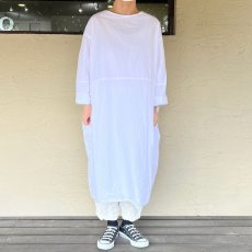画像3: Veritecoeur/ヴェリテクール　 サイドポケットワンピース　 ホワイト (3)