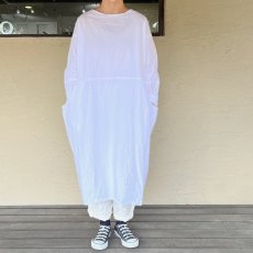 画像7: Veritecoeur/ヴェリテクール　 サイドポケットワンピース　 ホワイト (7)