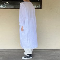 画像5: Veritecoeur/ヴェリテクール　 サイドポケットワンピース　 ホワイト (5)