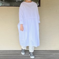 画像6: Veritecoeur/ヴェリテクール　 サイドポケットワンピース　 ホワイト (6)