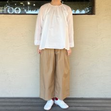 画像8: Gauze#/ガーゼ　 オーガンジースリーブブラウス　 ホワイト (8)