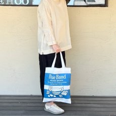 画像3: R&D.M.Co-/オールドマンズテーラー　 ブルーバンドトートバッグ (3)