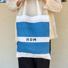 画像5: R&D.M.Co-/オールドマンズテーラー　 ブルーバンドトートバッグ (5)