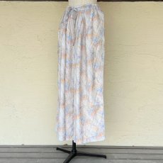 画像12: ROBE de PEAU／ローブデポー　  シルクミックス　マーブルパターンワイドパンツ (12)