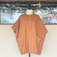 画像6: homspun/ホームスパン　 コットンミニチェックBIGブラウス (6)
