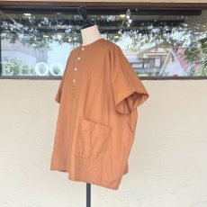 画像9: homspun/ホームスパン　 コットンミニチェックBIGブラウス (9)