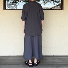 画像5: NO CONTROL AIR/ノーコントロールエアー　 ドレープカルゼAラインタックスカート (5)