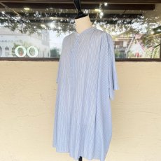 画像5: Veritecoeur/ヴェリテクール　 ストライプギャザーシャツ　 ストライプB (5)