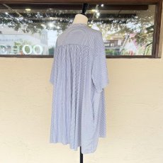 画像6: Veritecoeur/ヴェリテクール　 ストライプギャザーシャツ　 ストライプA (6)