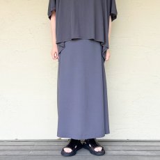 画像3: NO CONTROL AIR/ノーコントロールエアー　 ドレープカルゼAラインタックスカート (3)