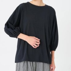 画像4: STAMP AND DIARY/スタンプアンドダイアリー　 ギャザースリーブドルマンプルオーバー (4)