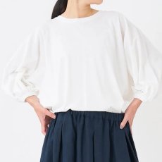 画像7: STAMP AND DIARY/スタンプアンドダイアリー　 ギャザースリーブドルマンプルオーバー (7)