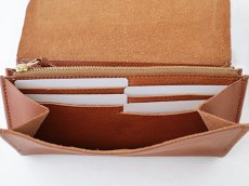 画像6: CINQ/サンク　長財布　キャメル (6)