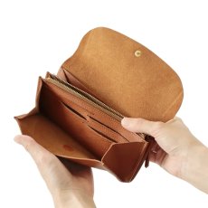 画像3: CINQ/サンク　長財布　キャメル (3)