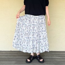 画像1: utilite/ユティリテ　 タックギャザースカート (1)