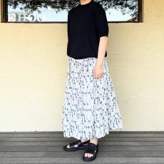 画像2: utilite/ユティリテ　 タックギャザースカート (2)