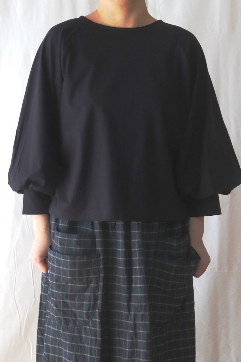 画像1: Gauze#/ガーゼ　 スリーブキュリアスプルオーバー (1)