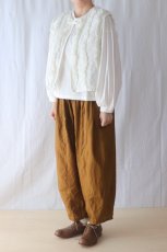 画像2: Gauze#/ガーゼ　 ヴィヴィアン2WAYジレ　 ブラック・ホワイト (2)
