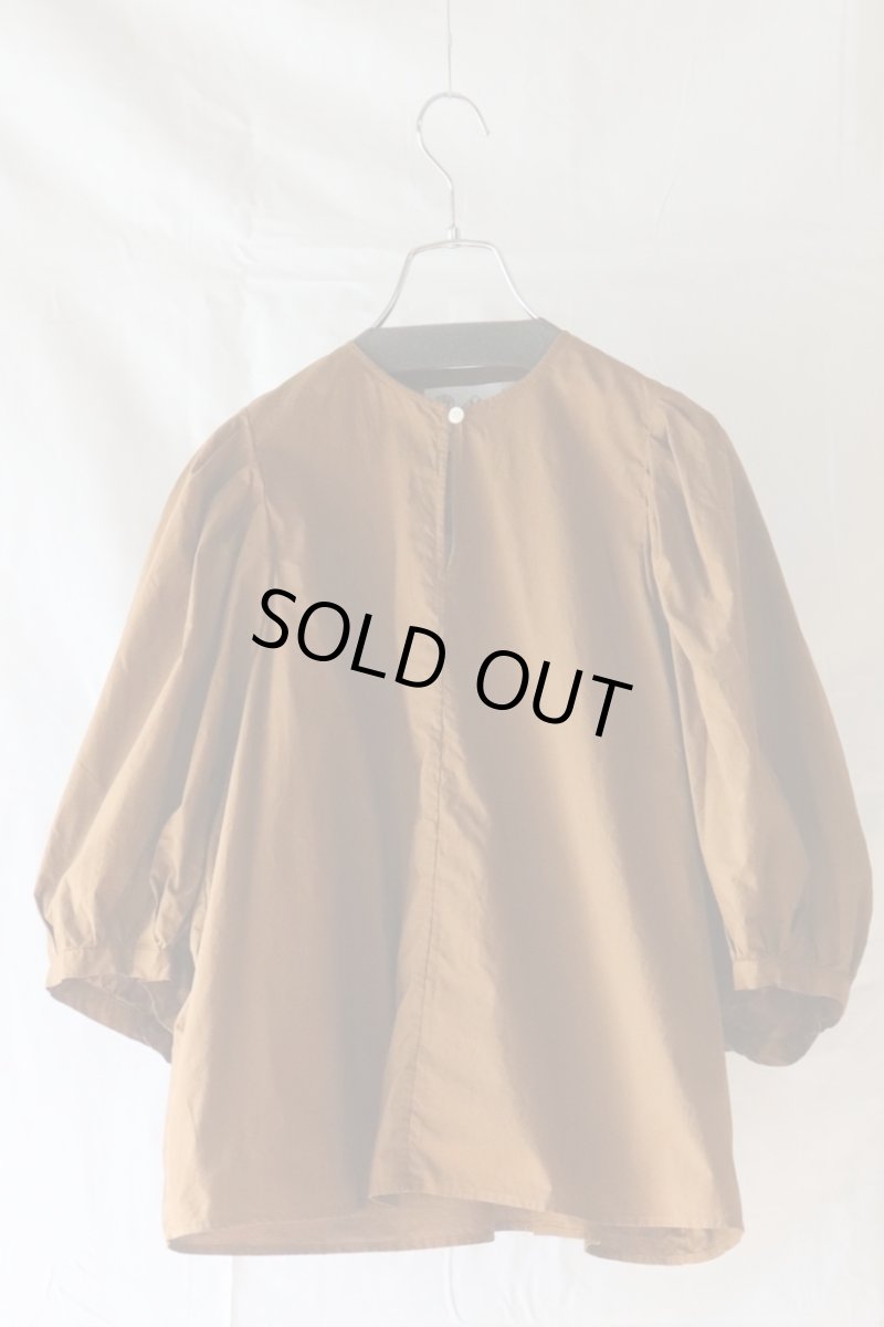 画像8: R&D.M.Co-/オールドマンズテーラー　 ガーメントダイタイプライター　 ビッグバルーンスリーブブラウス (8)