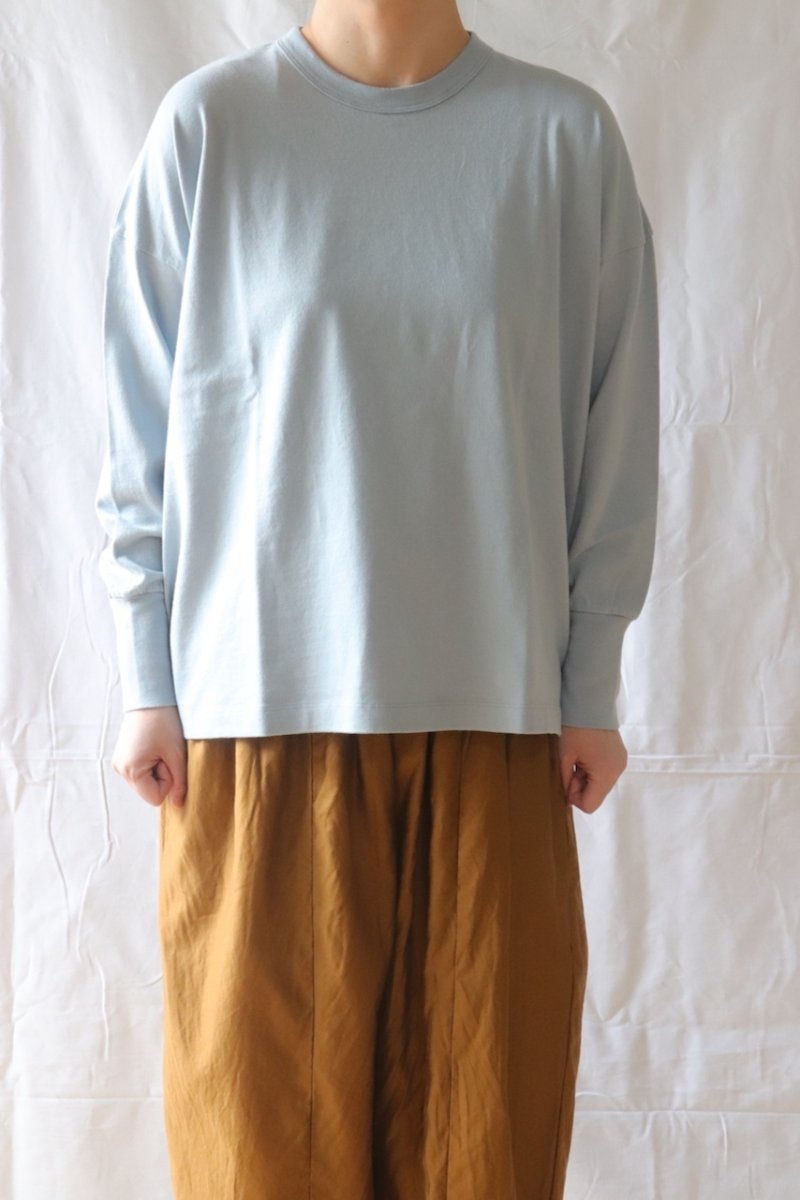 画像2: homspun/ホームスパン　 天竺長袖プルオーバー　 全４色 (2)