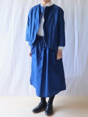 画像4: R&D.M.Co-/オールドマンズテーラー　 インディゴブルー　トリミングジャケット (4)