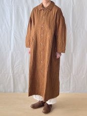 画像2: ROBE de PEAU/ローブデポー　 ペインターキャンバスコート　 アーモンド (2)