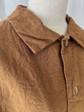 画像6: ROBE de PEAU/ローブデポー　 ペインターキャンバスコート　 アーモンド (6)