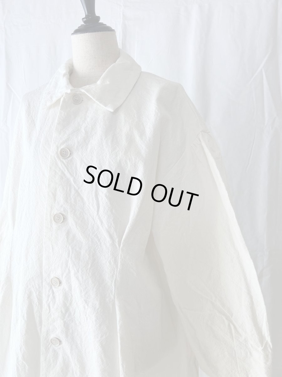 画像7: ROBE de PEAU/ローブデポー　 ペインターキャンバスコート　 エクリュ (7)