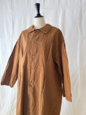 画像5: ROBE de PEAU/ローブデポー　 ペインターキャンバスコート　 アーモンド (5)