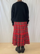 画像5: Rockmount/ロックマウント　 コットン フランネル しわ加工 ロングスカート　 ロイヤルスチュワート (5)