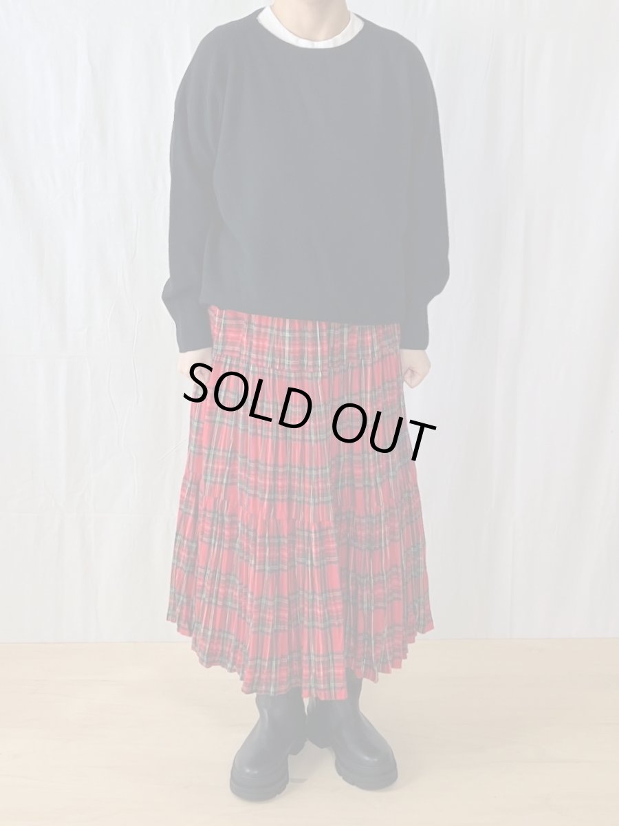 画像3: Rockmount/ロックマウント　 コットン フランネル しわ加工 ロングスカート　 ロイヤルスチュワート (3)