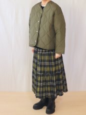 画像2: utilite/ユティリテ　 ポリエステルタフタ キルティングジャケット (2)