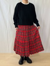 画像1: Rockmount/ロックマウント　 コットン フランネル しわ加工 ロングスカート　 ロイヤルスチュワート (1)