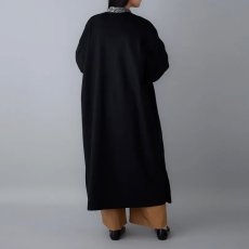 画像2: utilite/ユティリテ　 ウールレットシャギー コート　 ブラック (2)