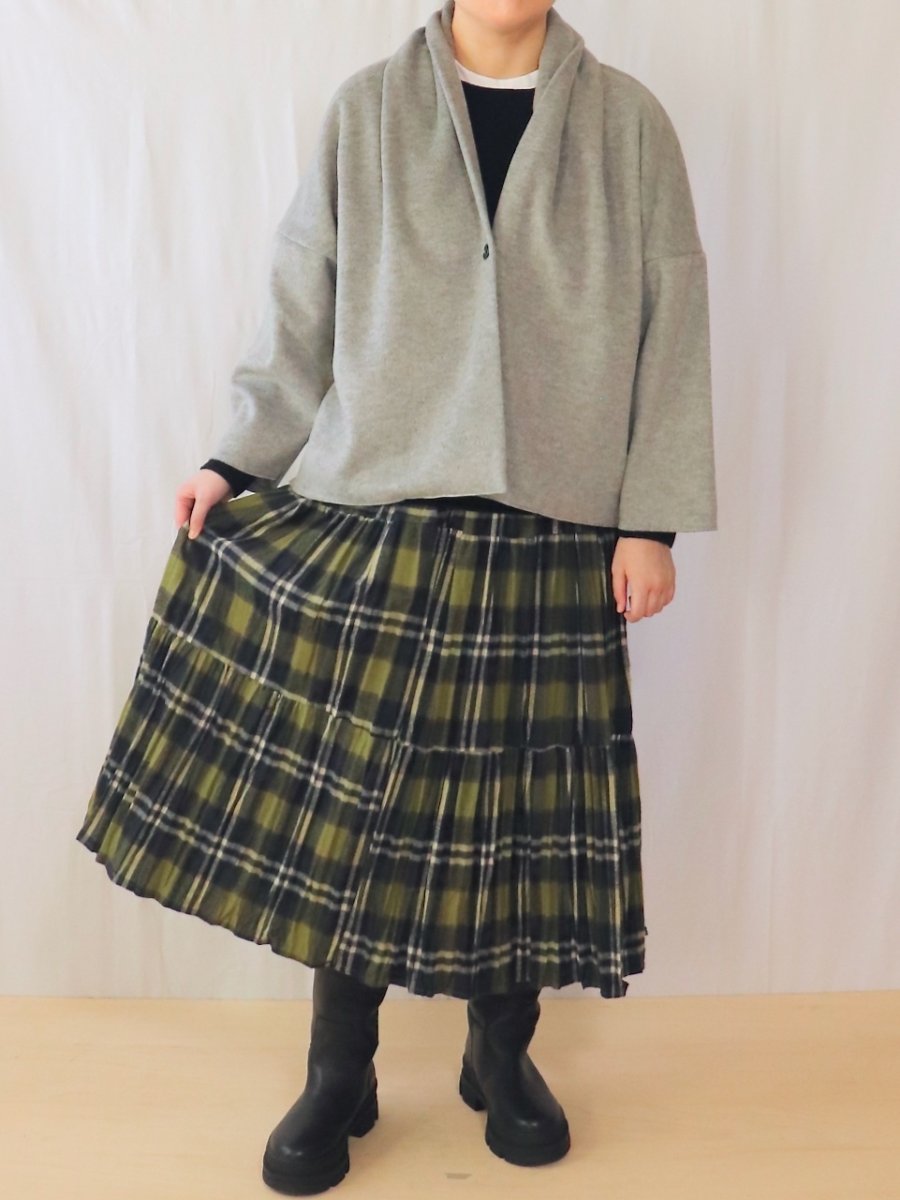 画像3: utilite/ユティリテ　 ウールレットシャギー ローブジャケット (3)