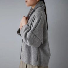 画像5: utilite/ユティリテ　 ウールレットシャギー ローブジャケット (5)
