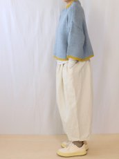 画像4: ROBE de PEAU/ローブデポー　 JOU JOU ボトルネックニット　 LIGHT BLUE (4)