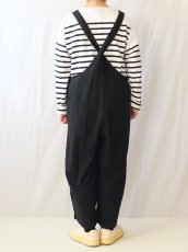 画像4: Labo ratory/ラボレイトリー　 レイバーサロペット　 ブラック (4)