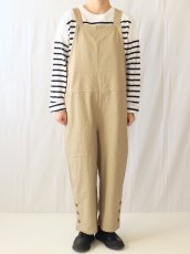 画像3: Labo ratory/ラボレイトリー　 レイバーサロペット　 ベージュ (3)