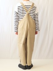 画像4: Labo ratory/ラボレイトリー　 レイバーサロペット　 ベージュ (4)