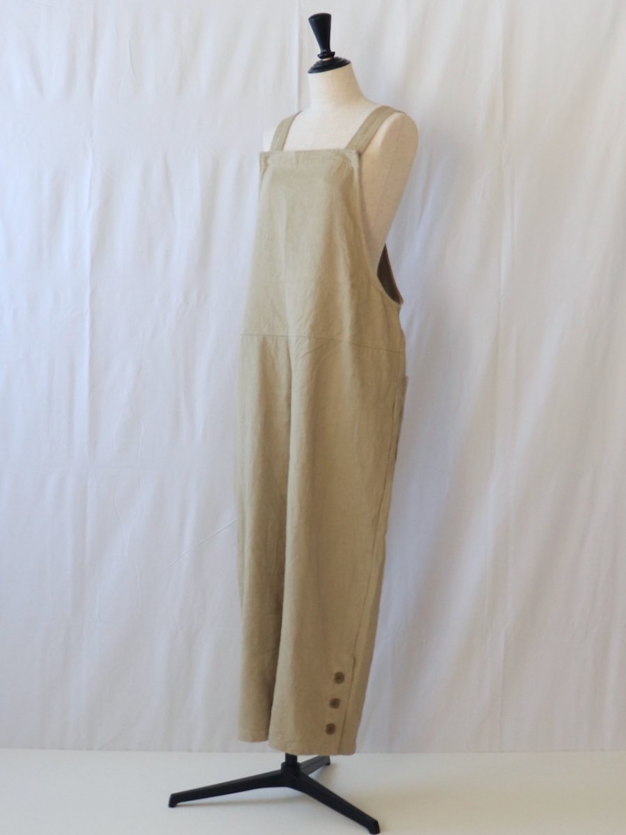 画像6: Labo ratory/ラボレイトリー　 レイバーサロペット　 ベージュ (6)