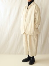 画像6: ROBE de PEAU/ローブデポー　 ウールジャケット　 キャメル・ホワイト (6)