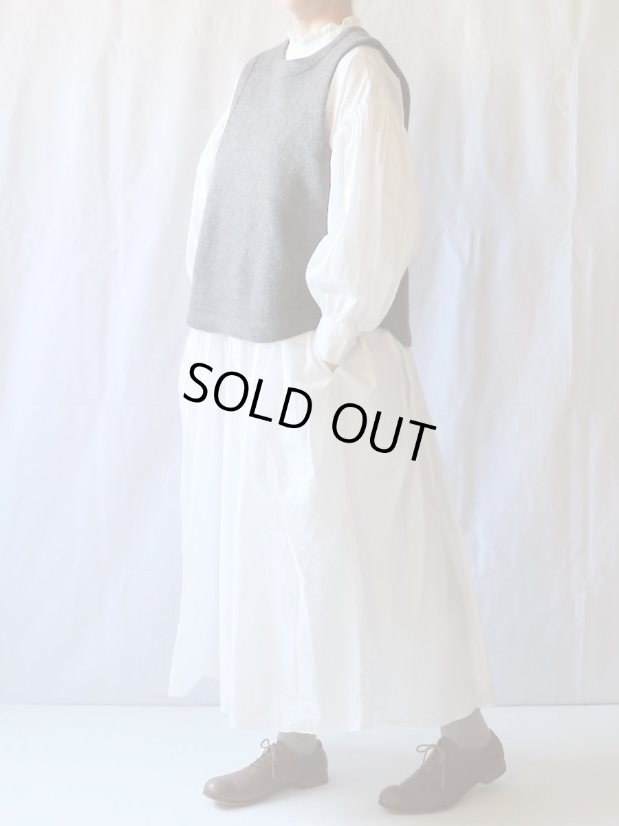 画像5: ata/アタ　 圧縮ウールベスト　 ブラウン (5)